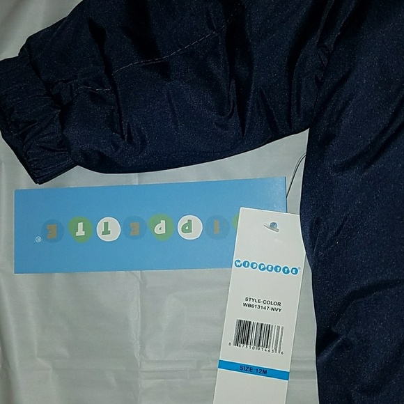 NWT wippette 12m fleece lined winter coat - Picture 4 of 4